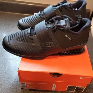 Nike Romaleos 3 Blk CrossFit sizes 10-11.5-12.5